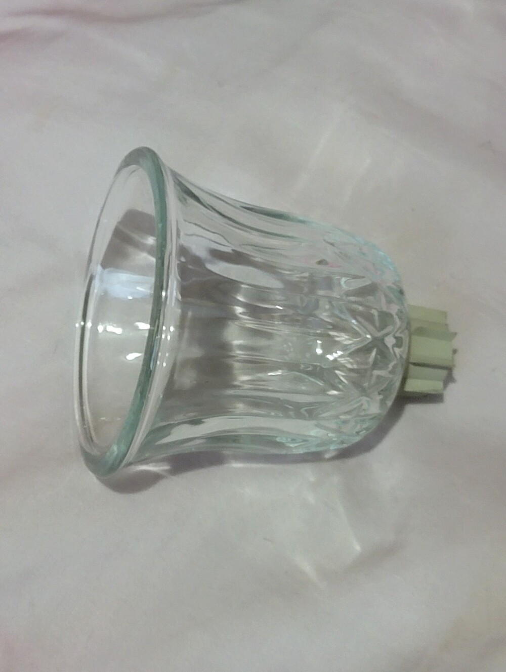 Clear Glass Decorative Vase - Brand
